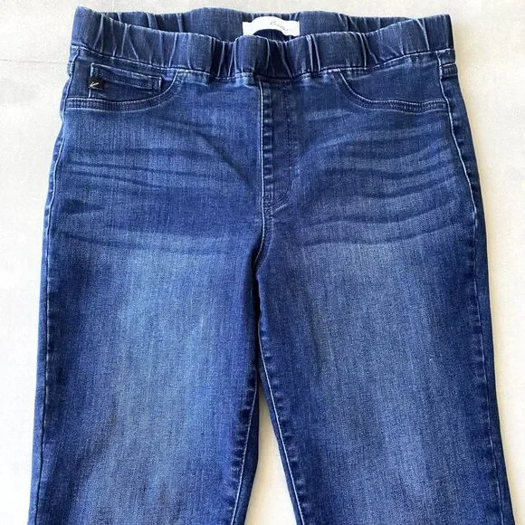 Kancan Jeans Womens 13‎ / 30 Skinny Pull on Stretch Jegging Gemma Blue - Picture 2 of 6